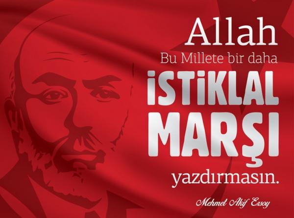 12 Mart İstiklal Marşının Kabulü  ve Mehmet Akif Ersoy´u Anma Günü Programımız